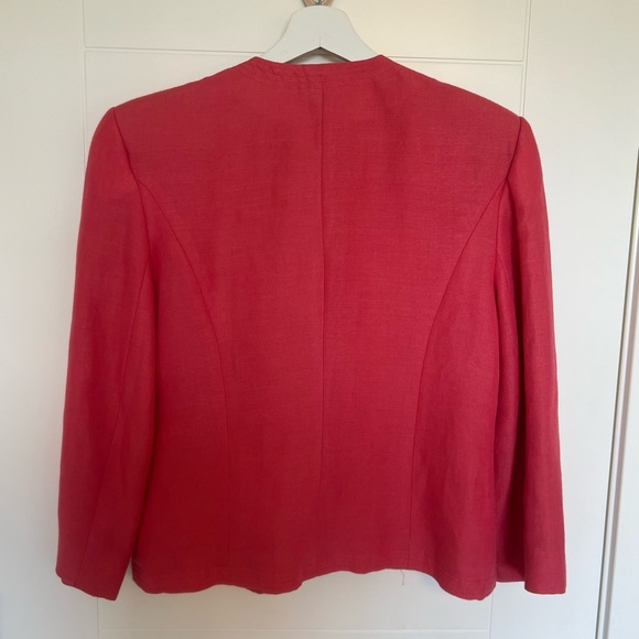 Vintage Margaret Godfrey Bagatelle Pink Blazer (size 6) - Picture 5 of 5